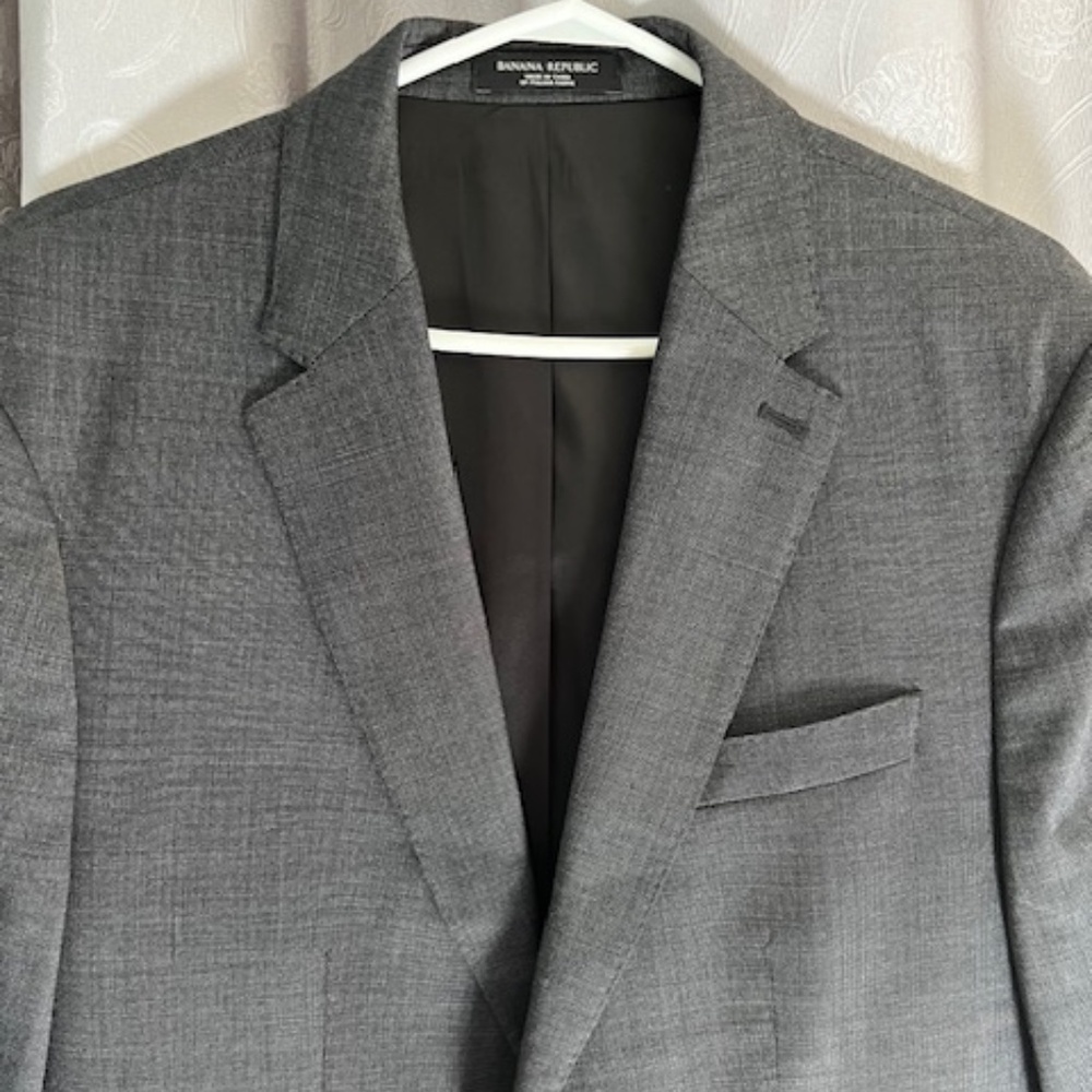 Banana Republic Gray Blazer